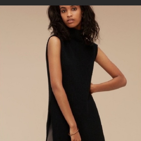 Wilfred Black Knit Vest - Picture 5 of 5